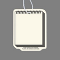 Paper Air Freshener Tag - Spiral Bound Note Pad